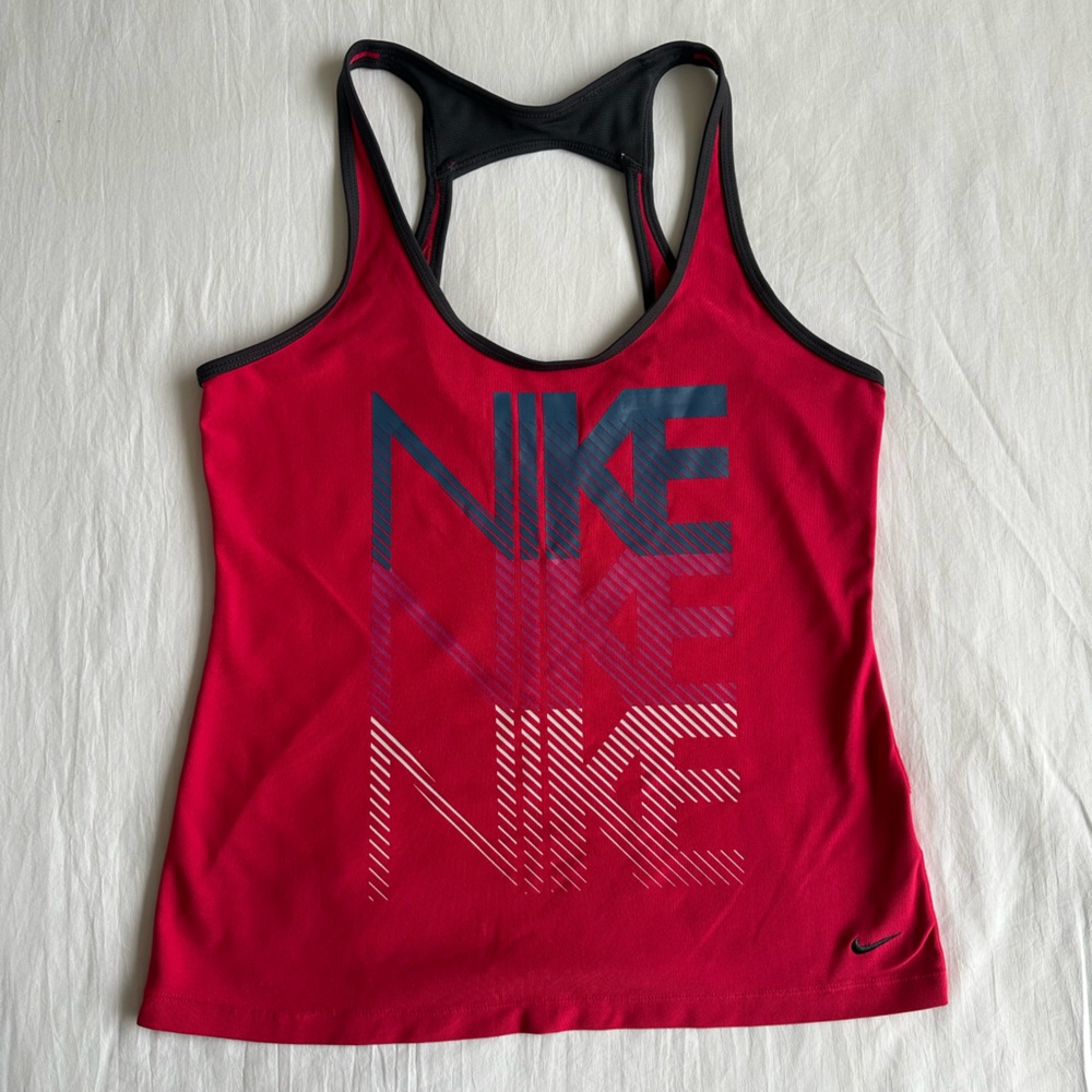 Nike Red Racerback Tank Top